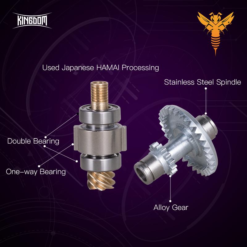 Kingdom Спиннинговая рыболовная катушка MICRO FLY 800 1000 2000 3000, легкая катушка для джиговой ловли, катушка для приманки, спиннинговые катушки для пресной и морской воды