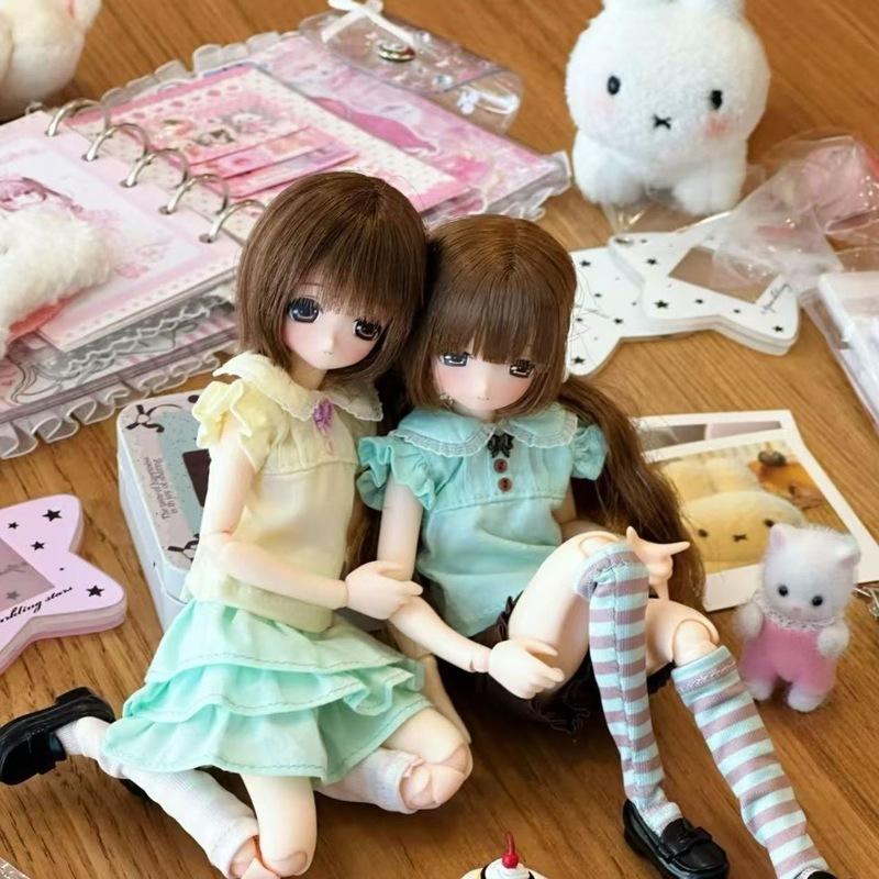 Одежда для BJD кукол подходит для кукол-мультяшек размера 1/4, кукол-милашек и аксессуаров для 2D кукол-горничных