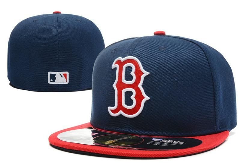 Классическая бейсболка Boston Red Sox с вышивкой, плотно прилегающая, с защитой от солнца