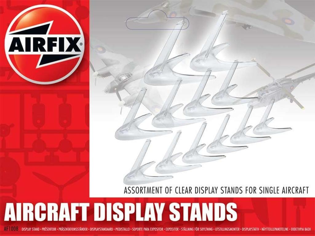 Набор подставок для моделей самолетов Airfix, 12 шт., без масштаба (XAF1008)