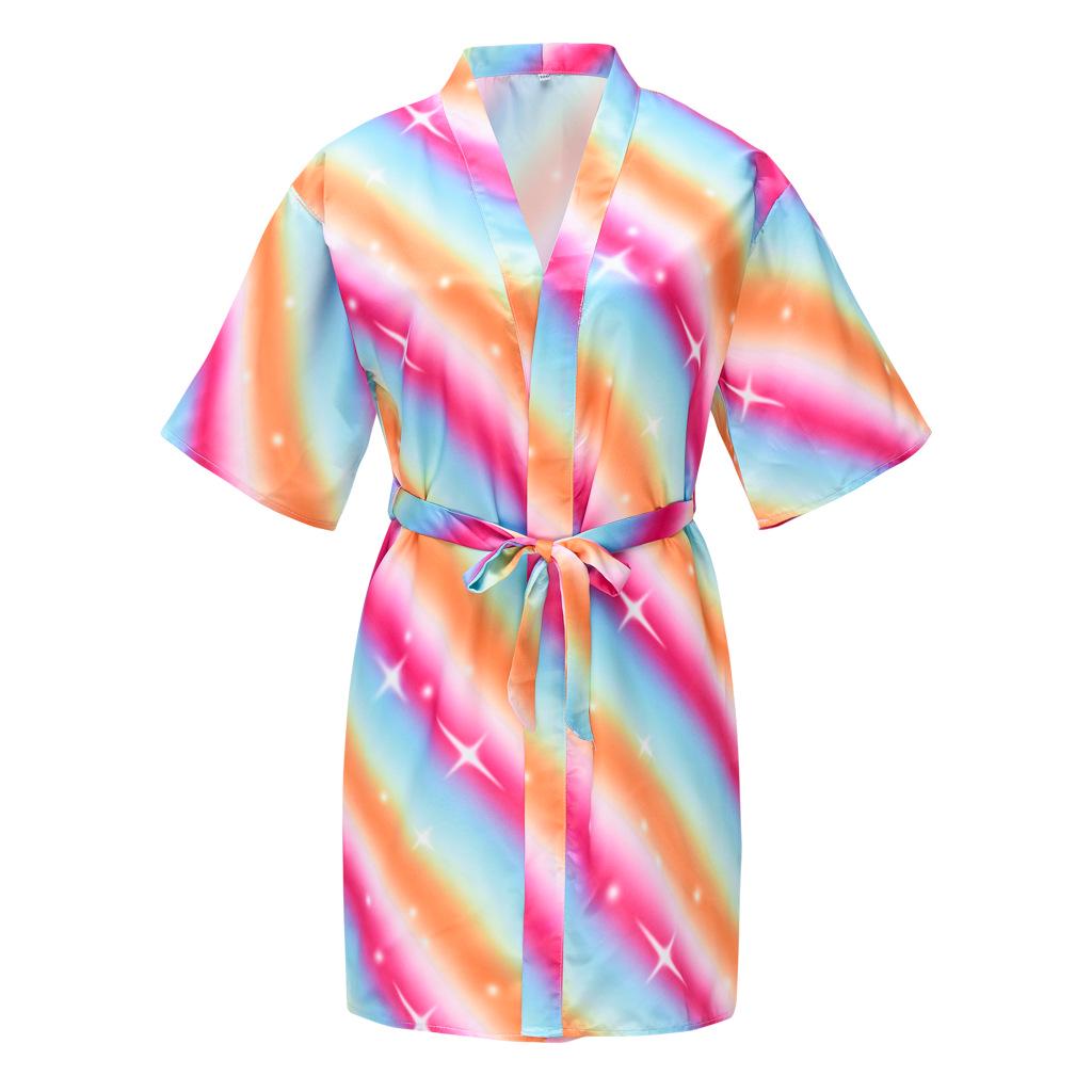 Детские халаты весна/лето: Ночные рубашки-кимоно и легкие кардиганы Baby Peacock