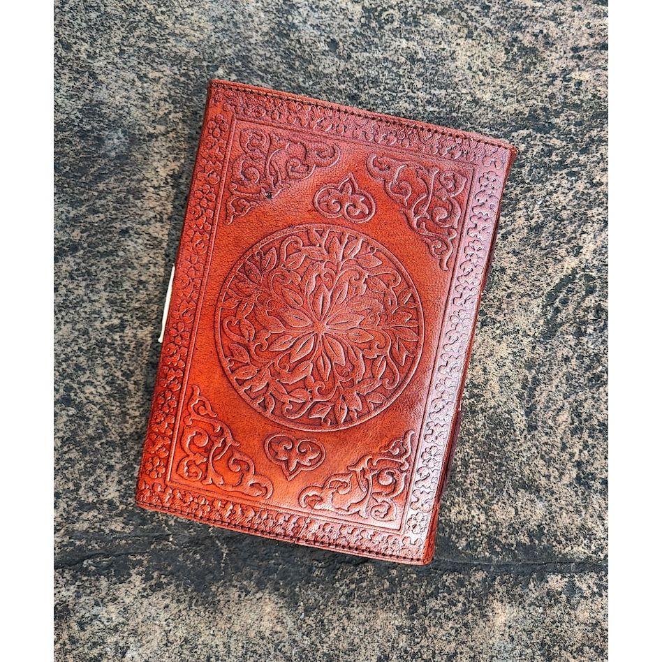 Кожаный журнал для путешествий, винтажный журнал для женщин и мужчин, кожаный блокнот, пополняемый дневник, альбом для рисования, кельтский журнал с камнем, лучшие подарки