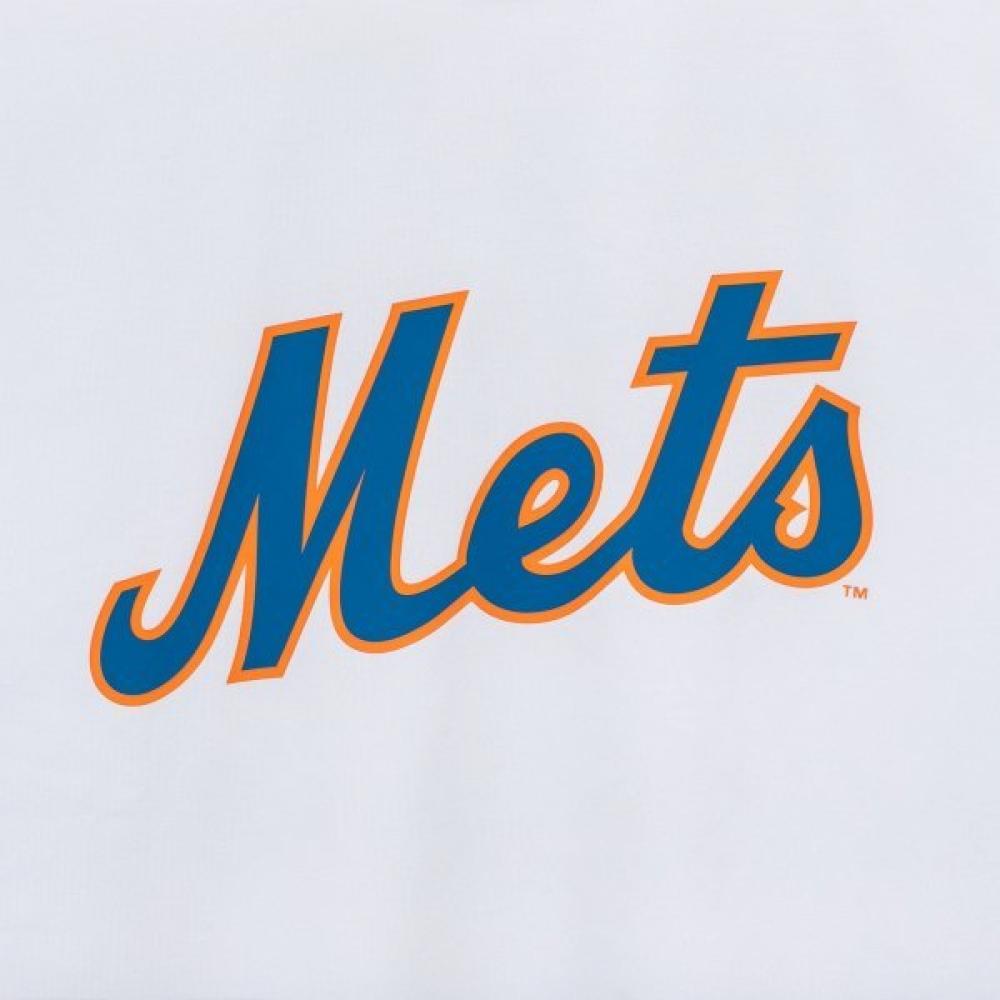 Футболка New Era Mlb New York MeTS с надписью и логотипом белая 14536492 S