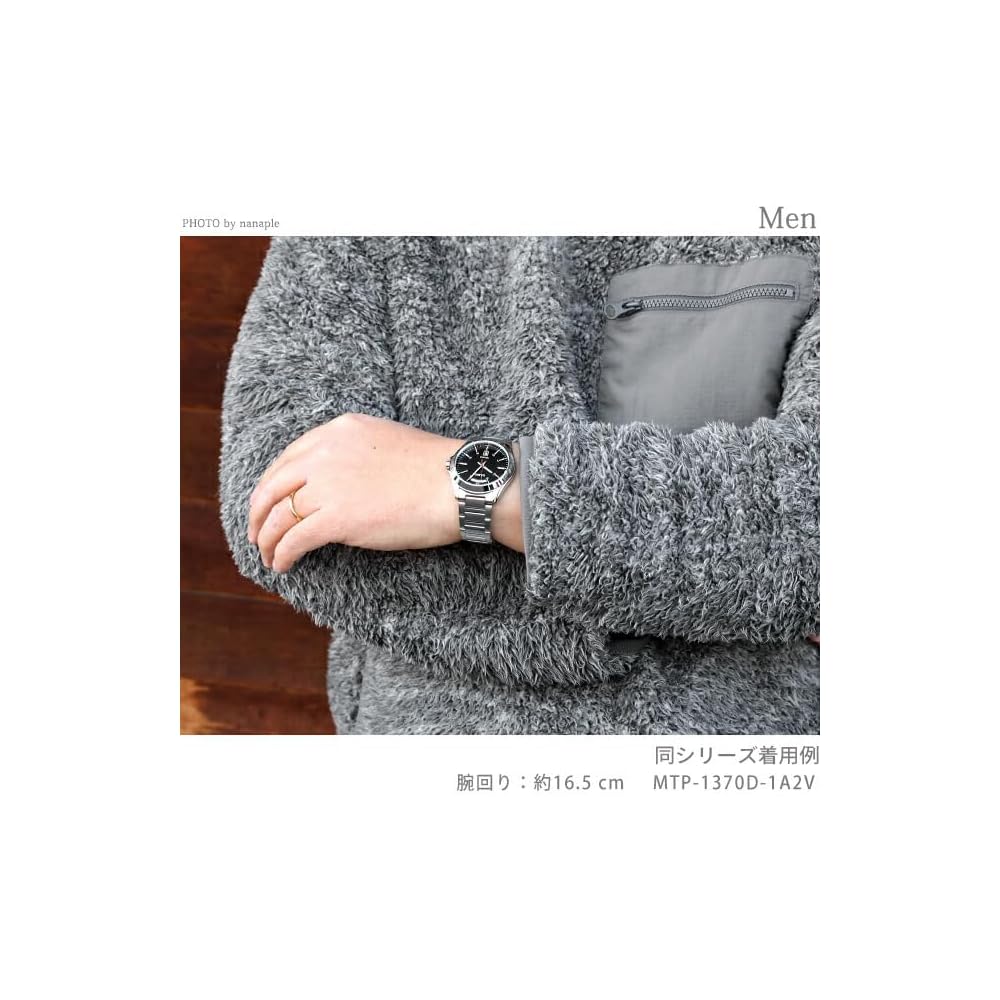 Casio Cheap Casio Standard Quartz Men's Wristwatch MTP-1370D-1A2V Stainless Steel Water Resistant 100m