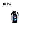 Zinc Alloy Leather Car Key Case Cover For BMW 5 6 7 I8 G30 X3 X4 X5 730Li 740Li