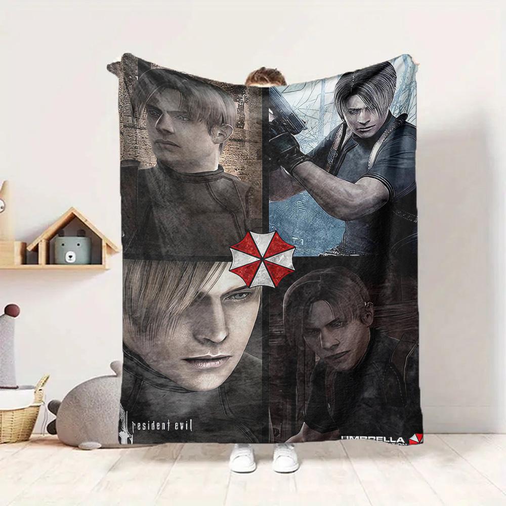 Resident Evil Flannel Blanket Throw Blanket Soft Warm Sofa Bed Camping Car home Decor Unique Christmas Gift C930303