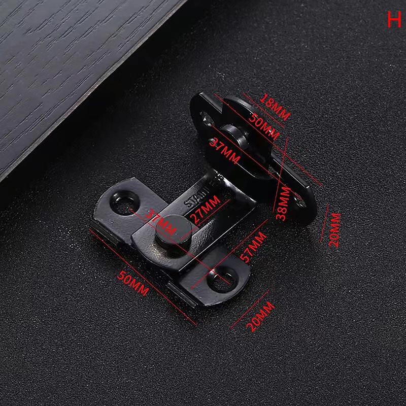 Stainless Steel Hasp Latch Lock For Sliding Door Window Cabinet Fitting For Home Security Door Hardware Accessories