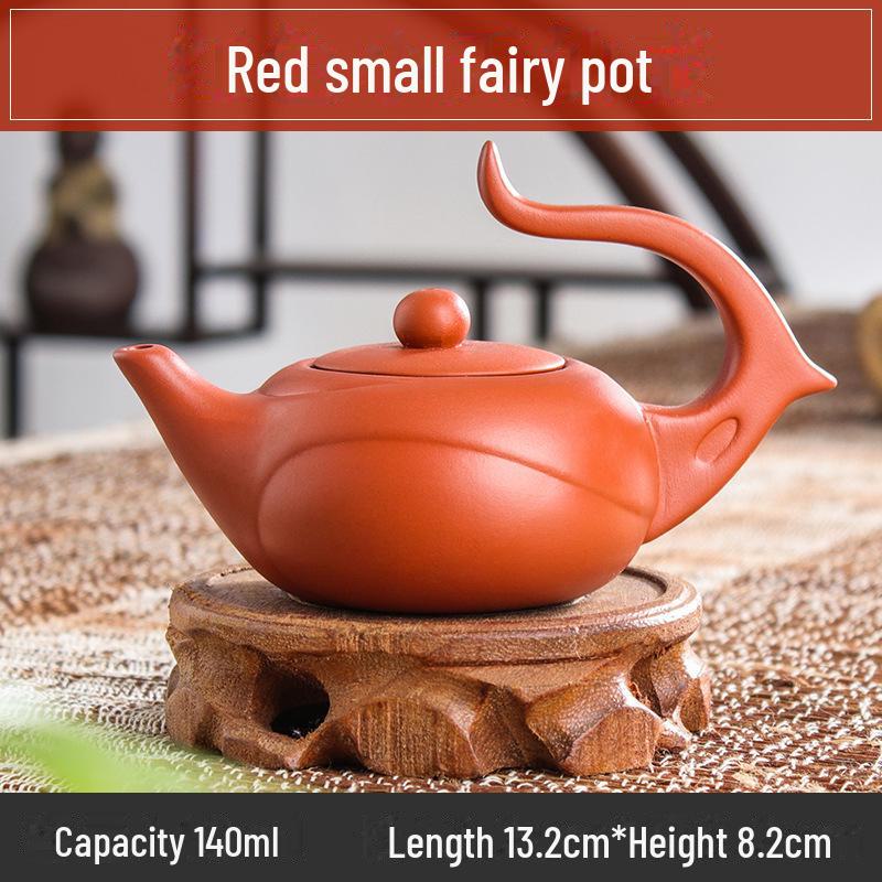 Коллекция чайников из фиолетовой глины: 72 модели, чайники Zhuni Xishi объемом 120–200 мл, идеально подходящие для утренних рынков