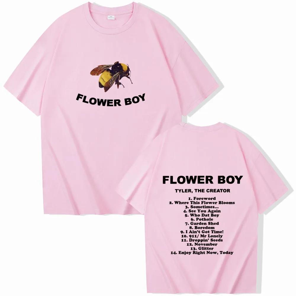 Tyler The Creator Chromakopia World Tour T Shirts Fans Gift Fashion Hip Hop T-shirts Men Women 100% Cotton Short Sleeves T-shirt