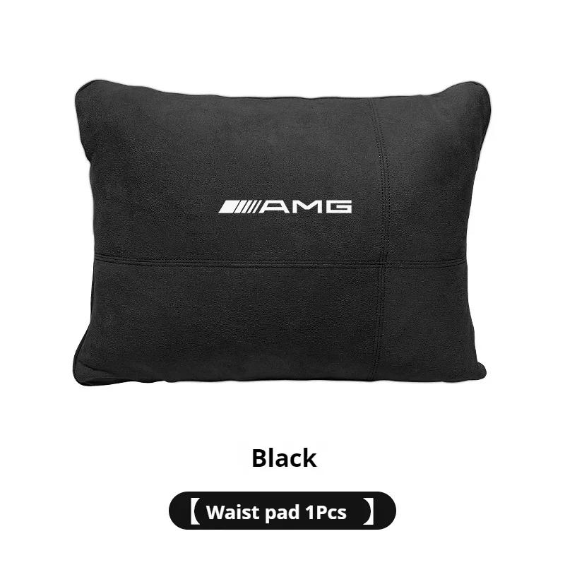 Car Sticker Car Headrest Lumbar Rest Cushion Neck Support Neck Pillow For Mercedes-Benz AMG A C E S V Class Sprinter GLC ML SLK