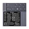 Windows Pc Reference Keyboard Shortcut Sticker Adhesive For Pc Laptop Desktop