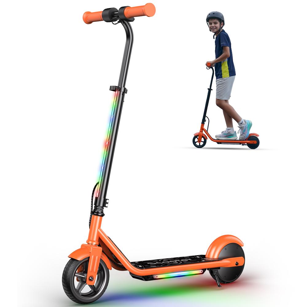 iScooter-K2Pro Kids Electric Scooter - 150W Motor, 3 Speed Modes, Adjustable Height, Double Brakes