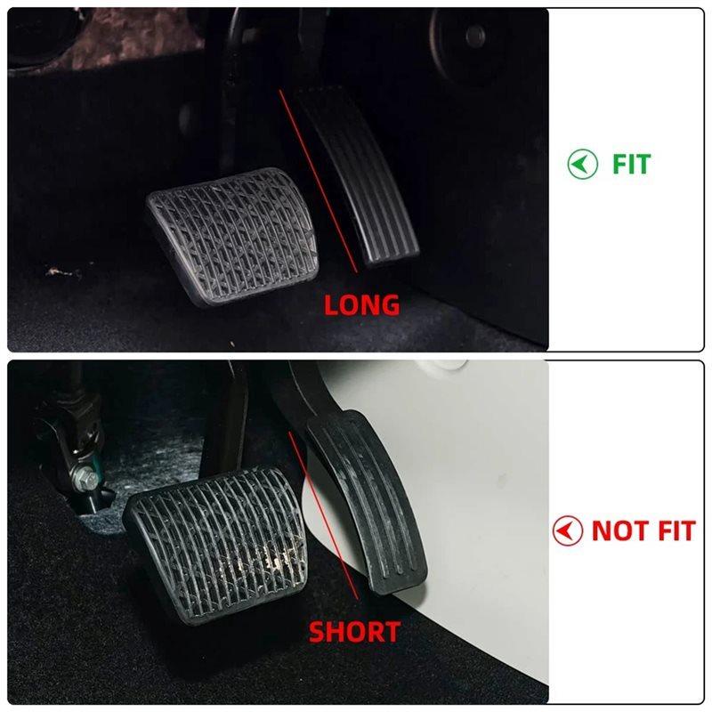 For MG3 For MG 3 2018- Stainless Steel Car Gas Brake Pedal Non-Slip Accelerator Brake Pedal Accessories