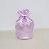 Sakura Tsutsumi Drawstring Urn Cover, 3-inch, Perfect for Keeping Your Cremation, Urn Cover, and Pet Memorial Service (Pink)