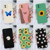 Чехол для телефона Vivo Y31 Y33 Y33S Y02S Y16 Y51 Y91C Y22 Y35 Y11 Y12 Y20, защита камеры, мягкий силиконовый чехол с бабочкой и подсолнухом для Vivo, бампер, чехол
