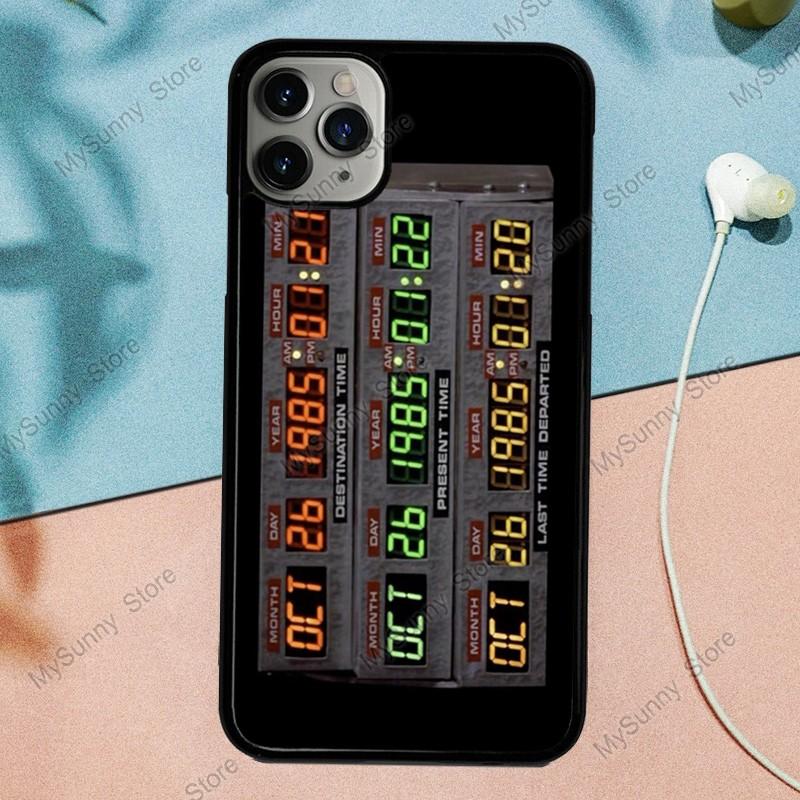 Back to the Future Flux Capacitor Phone Case For iPhone 13 11 12 Pro Max mini XS Max XR X SE 2020 6S 7 8 Plus Back Cover