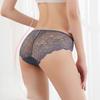 1PCS Women Lace Underwear Panties Seamless Ice Silk Briefs Girls Transparent Hollow Out Floral Underpants