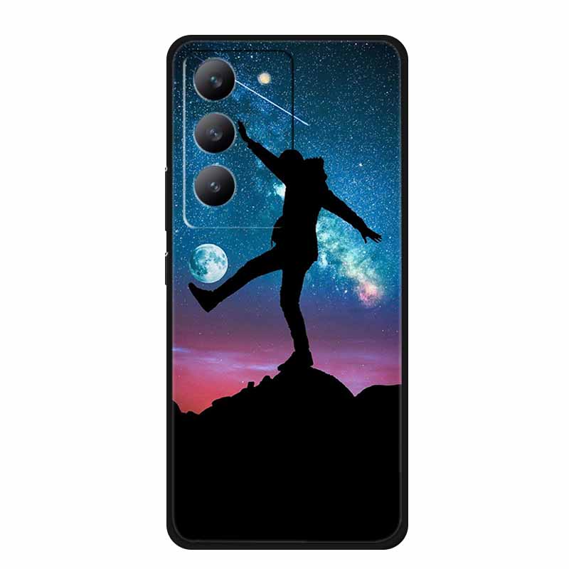 Phone Case For Redmi 15 4G Back Cover Case 6.9" Shockproof Black Silicone Soft Coque For Xiaomi Redmi 15 Case Redmi15 Funda Para