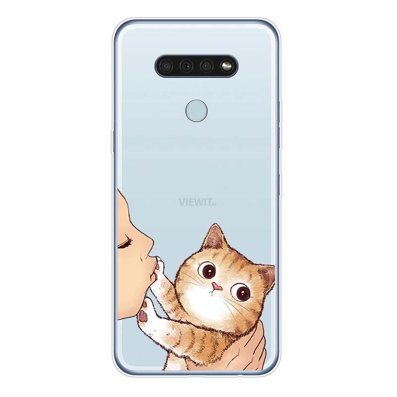 Cat Don't Kiss Me For LG K92 K52 K62 K22 K71 K61 K51S K41S G8 G8S G8X V35 V50 V40 V50S V60 Q60 Phone Case