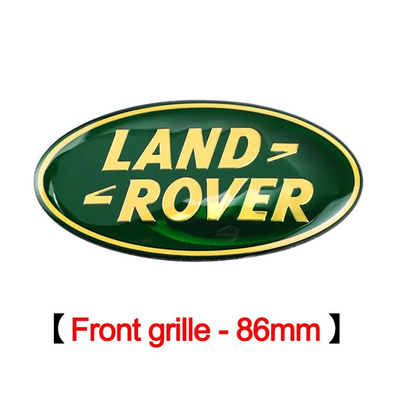 1Pcs 3D Car Grille Emblem Tail Trunk Badge Sticker For Land Rover Defender Freelander 1 2 Discovery 1 2 3 Evoque Range SVR Velar bzcp8