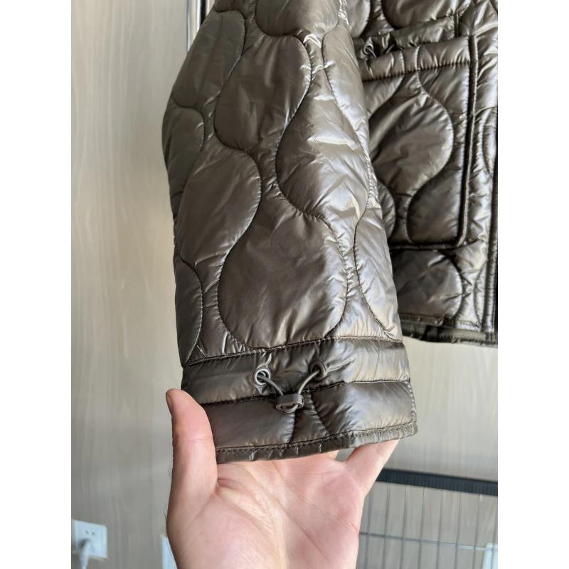 Водонепроницаемая хлопковая куртка с подкладкой, модное стеганое тонкое хлопковое пальто с воротником-стойкой