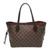 Сумка Damier Never full PM из канвы Damier, коричневая, женская, N51109, б/у