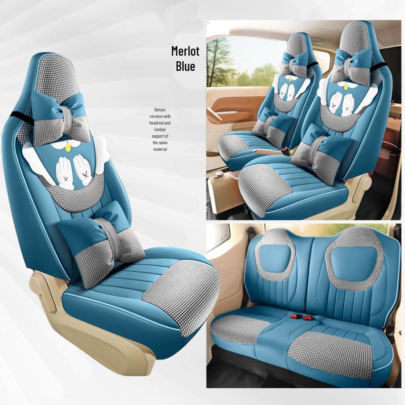 New Wuling Hongguang Mini Third Gen Car Seat Cushion: All-Season One-Piece Set