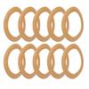 10PCs Rubber Piston Ring Insulated Pump Accessories for 550w Oil‑Free Silent Air Compressor