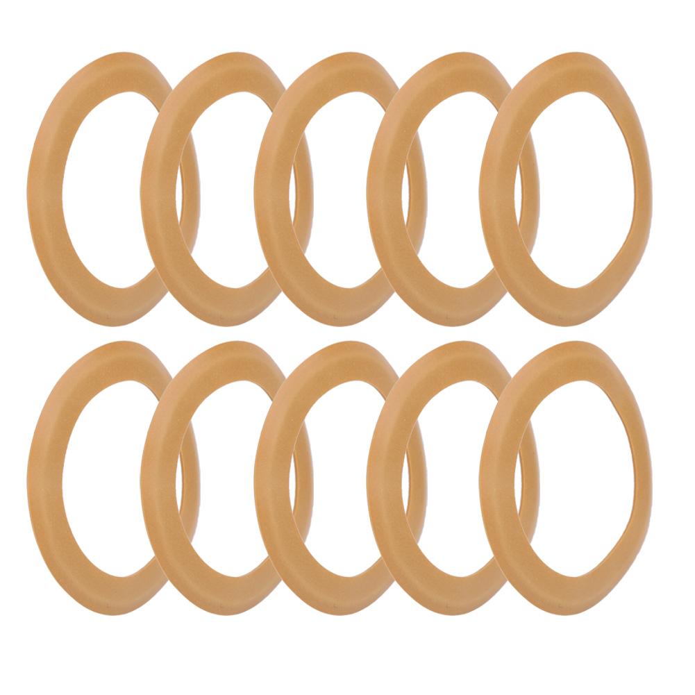 10PCs Rubber Piston Ring Insulated Pump Accessories for 550w Oil‑Free Silent Air Compressor
