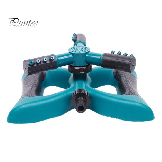 Спринклер для газона с вращением на 360 градусов, 2 режима, регулируемая большая зона покрытия, автоматический спринклер для сада и двора с поворотным рычагом