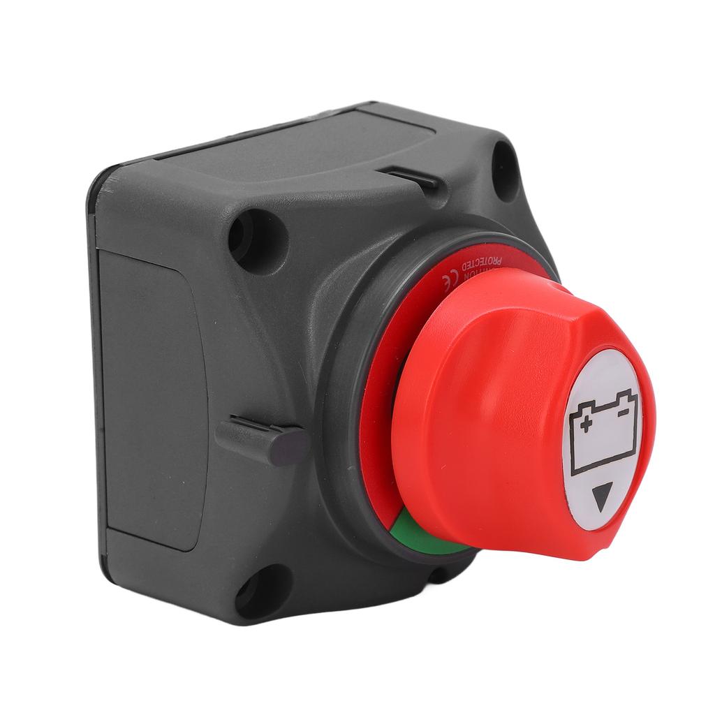 Battery Disconnect Switch On Off 12‑48VDC 275A Heat Resistant Universal for Car RV ATV Boat