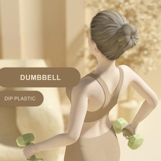 1 пара гантелей, набор гантелей, конструкция с защитой от перекатов, гантели 2-в-1 и штанга для отжиманий, 1 кг, гантели для дома, йоги, фитнеса, силовые тренировки, оборудование для тренировок