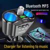 Сверхбыстрое автомобильное зарядное устройство "один в три" и Bluetooth FM-передатчик с функцией громкой связи