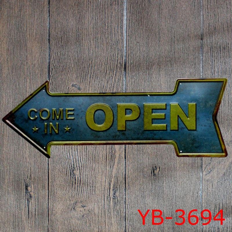 Arrow ,Special -Shaped Tin Painting ,Tin Sign ,Retro Home Explosives ,Theme Restaurant ,Bar Decoration