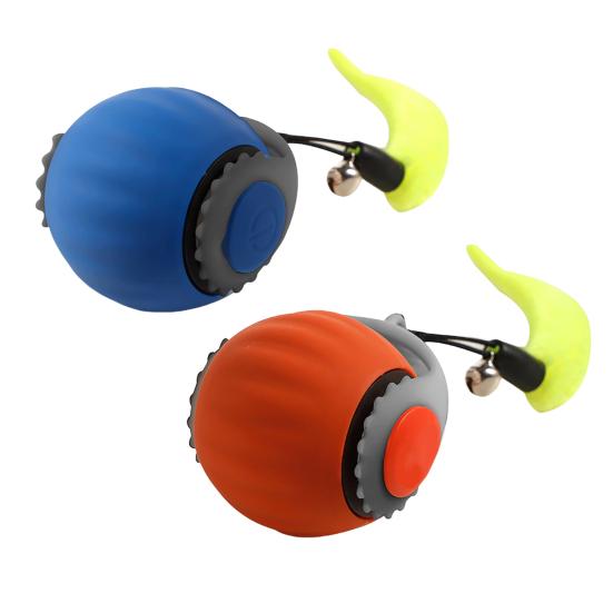 Интерактивный мяч для кошек, самокатящийся мяч для кошек с регулируемыми скоростными режимами, электрический мяч для домашних животных, активируемый касанием, для использования в помещении и на открытом воздухе