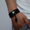 6/8mm Dragon Black Buddha Beads Bangles & Bracelets Handmade Jewelry Ethnic Glowing In The Dark