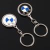 For BMW M 1 2 3 4 5 6 7 Series X1 X2 X3 X4 X5 F20 E36 E46 E90 E39 F10 Car Metallic Key Chain Creative Gift Interior Accessories