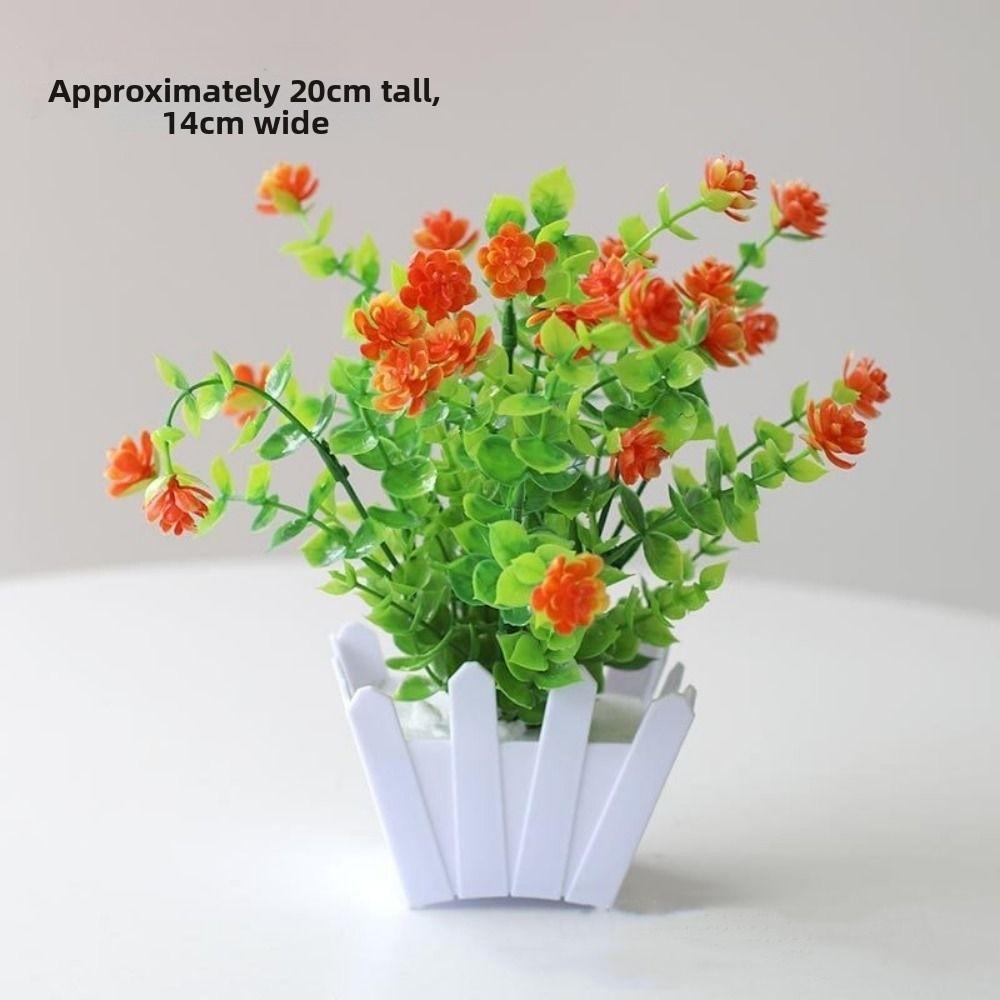 10 Styles Simulation Plant 16~22cm Home Living Room Ornaments Artificial Flowers Home Decor