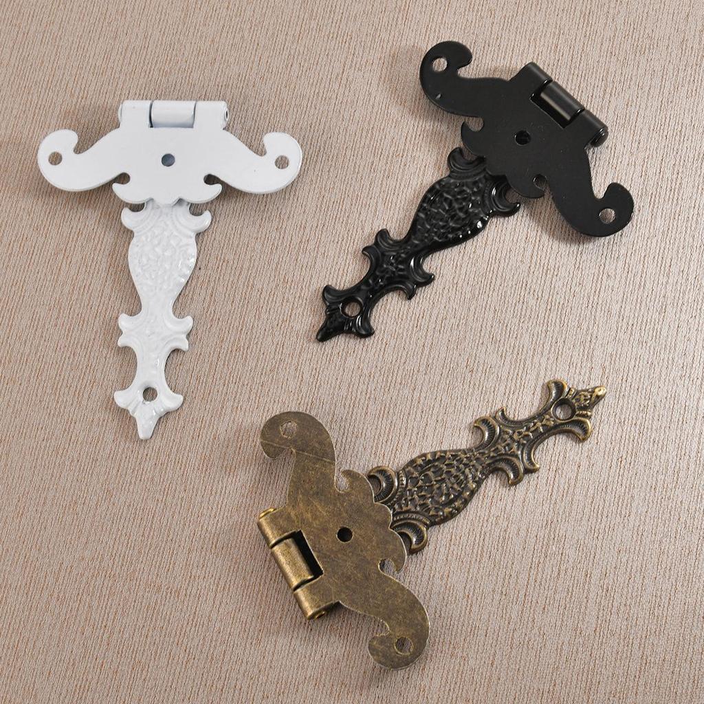 Антикварная бронзовая петля из цинкового сплава для деревянных коробок - Европейский ретро-стиль, аксессуар для обустройства дома