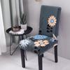 1 PC Seat Cover Chair Slipcover Floral Printing Elastic Chair Covers Stretch Spandex Generic
