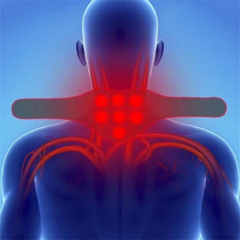 Самонагревающийся турмалиновый набор для магнитотерапии шеи для снятия усталости и боли