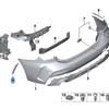 Накладка на задний бампер BMW 1 серии F52 51128075523/51128075524