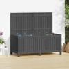 VidaXL Garden Storage Box Grey 147x68x64 Cm Pine Wood 823852