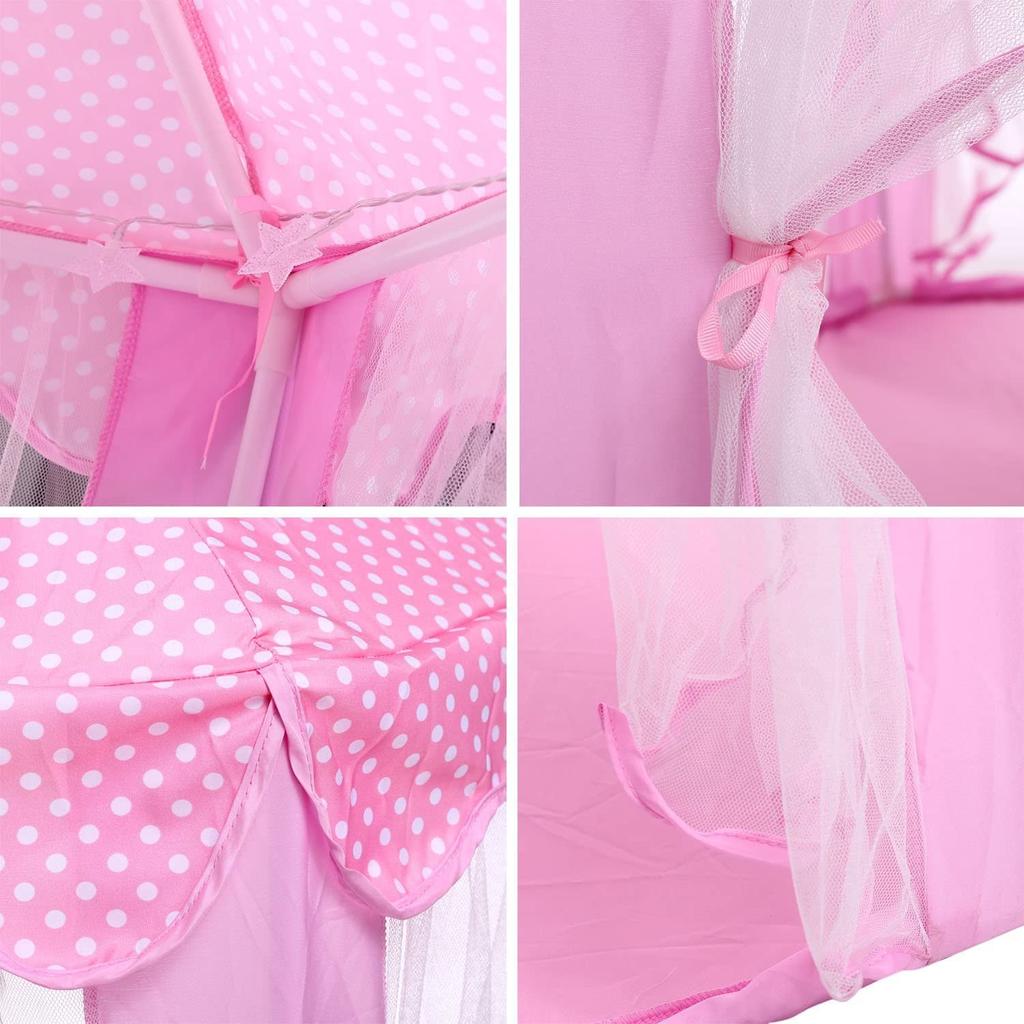 ACTNOW Детская палатка для игр в помещении, отличная цена, для молодых и великолепных детей, детская игровая палатка, легко в комплекте, сумка для хранения, для девочек, детская палатка, [палатка + коврик, комплект]