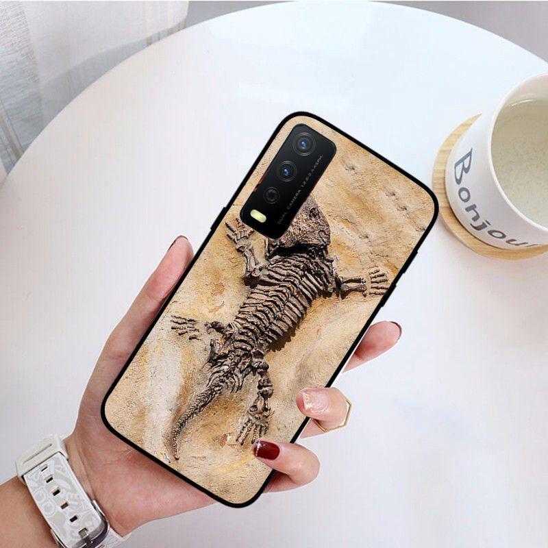 Биологические ископаемые Растение Динозавр Рыба Черепаха Для vivo Y31 Y30 Y33S Y11S Y12S Y17 Y20S Y21S Y1S Y53S Y15 Y91C V23 Чехлы coque