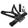 Adjustable Phone Clip Holder with Chest Strap Fixation Bracket for Sport Camera Mobile Phone