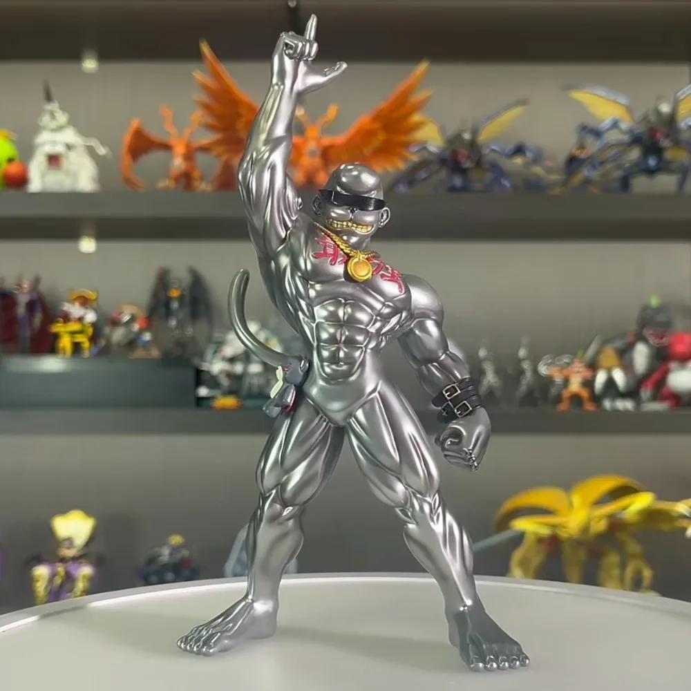 20cm/7.8in Anime Digimon Adventure Digital Monster Figure Metal Etemon Action Figure PVC Collection Model Toys Gifts