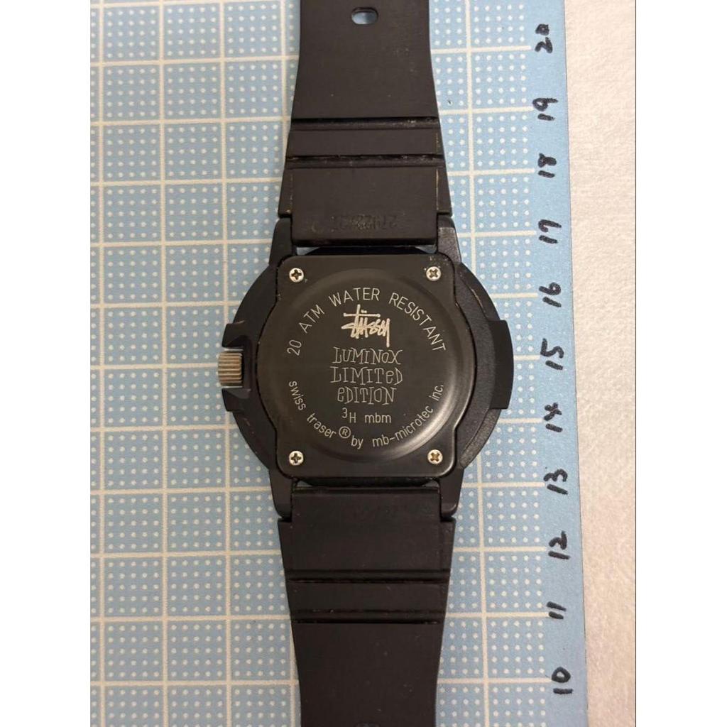 Б/у LUMINOX STUSSY Stussy Navy Seals NAVY SEAL LIMITED ограниченное совместное сотрудничество операция
