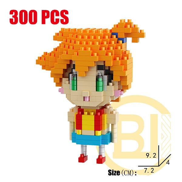 Дети Мальчики Симпатичные DIY Фигурки Модель Микро Игрушечные Блоки Детские Развивающие Строительные Блоки Подарки Аксессуары (Не Лего)