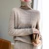 Autumn Winter Women's Pile Neck Sweater Jumper Women's Sweater Warm Turtleneck Sweater Top